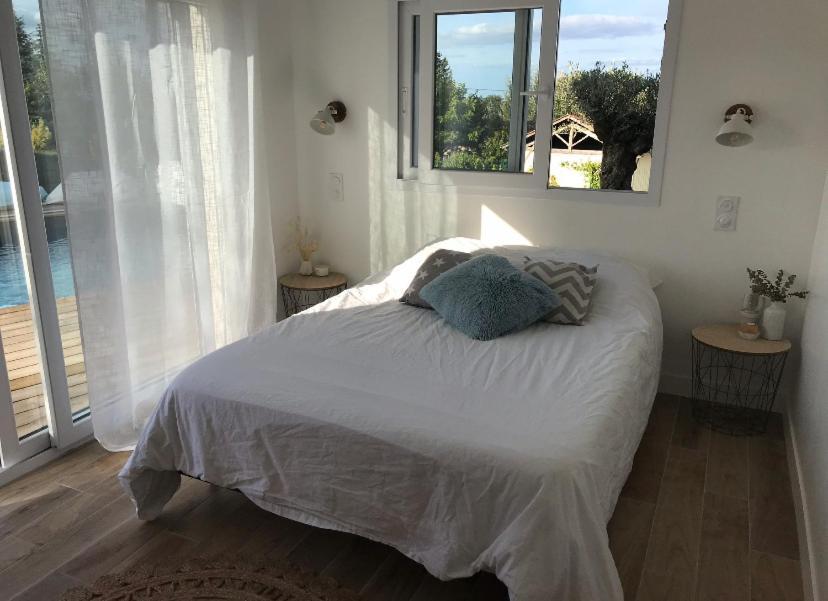 Chambre Independante Dans Pool House Le Mas-d'Agenais ภายนอก รูปภาพ
